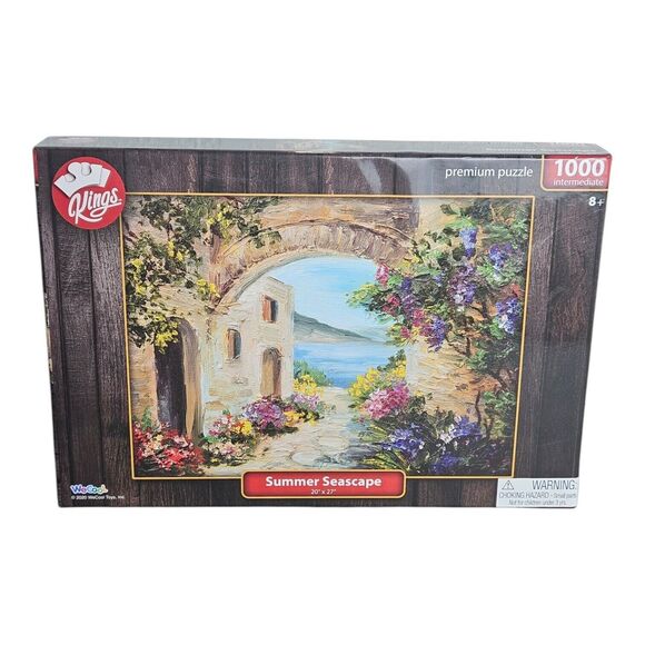 Kings Summer Seascape 2020 Jigsaw Puzzle 1000 Pieces  20" x 27"  New Fast Ship - Picture 2 of 7